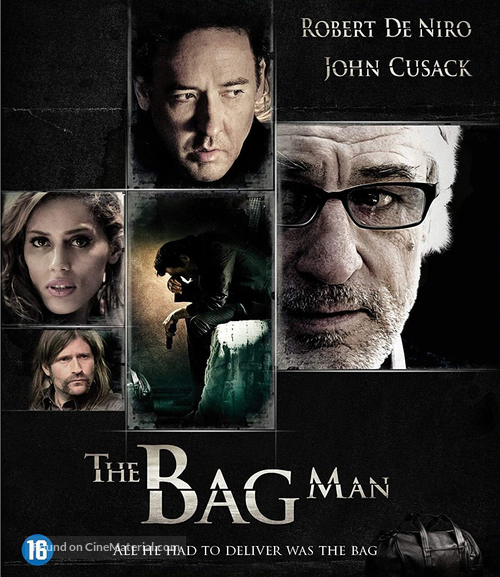 The Bag Man - Dutch Blu-Ray movie cover