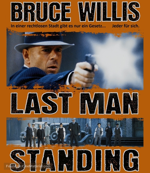 Last Man Standing - German Blu-Ray movie cover