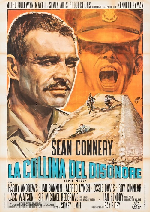 The Hill - Italian Movie Poster