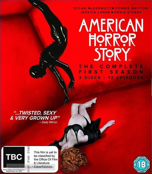 &quot;American Horror Story&quot; - New Zealand Blu-Ray movie cover