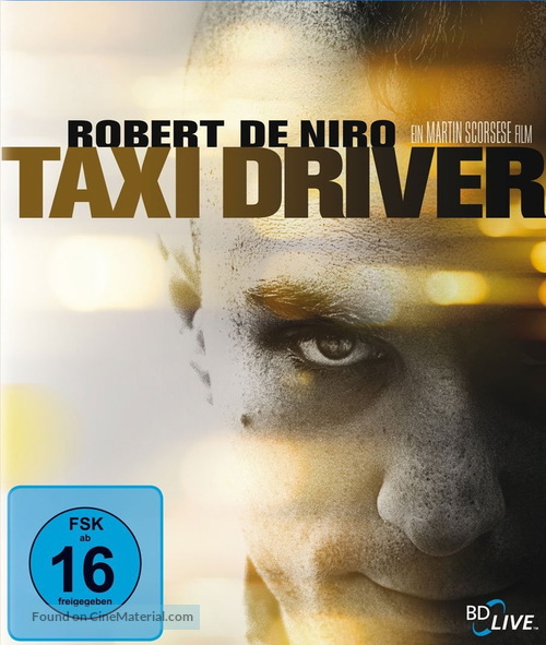 Taxi Driver - German Blu-Ray movie cover