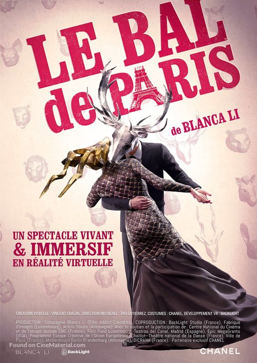 Le bal de Paris de Blanca Li - French Movie Poster