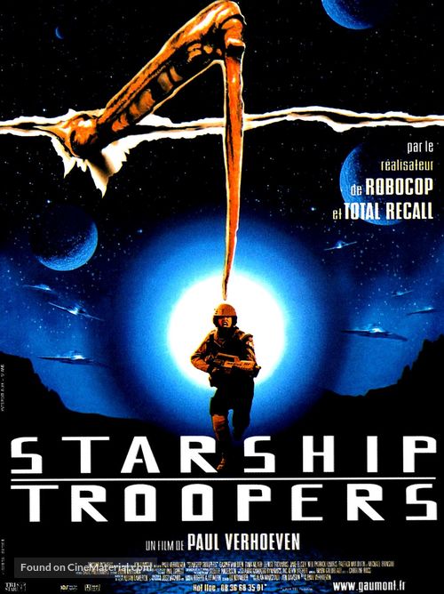 Starship Troopers - French Movie Poster