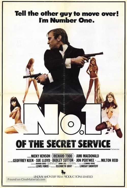 No. 1 of the Secret Service - British Movie Poster