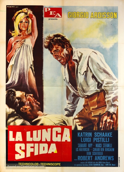 La lunga sfida - Italian Movie Poster