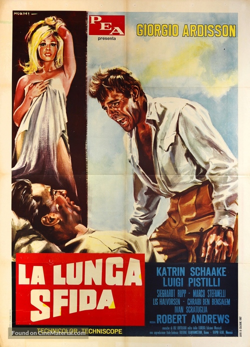 La lunga sfida - Italian Movie Poster