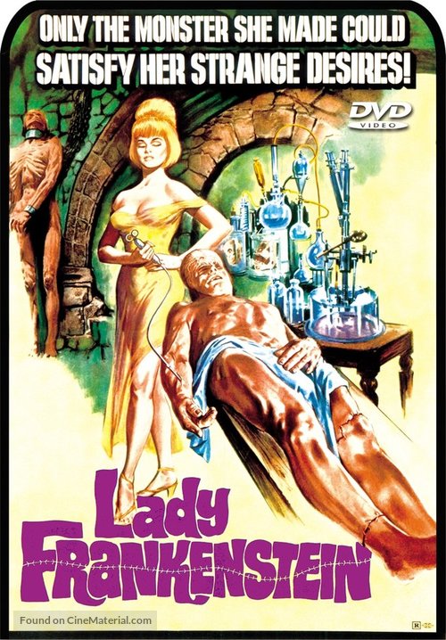 La figlia di Frankenstein - DVD movie cover