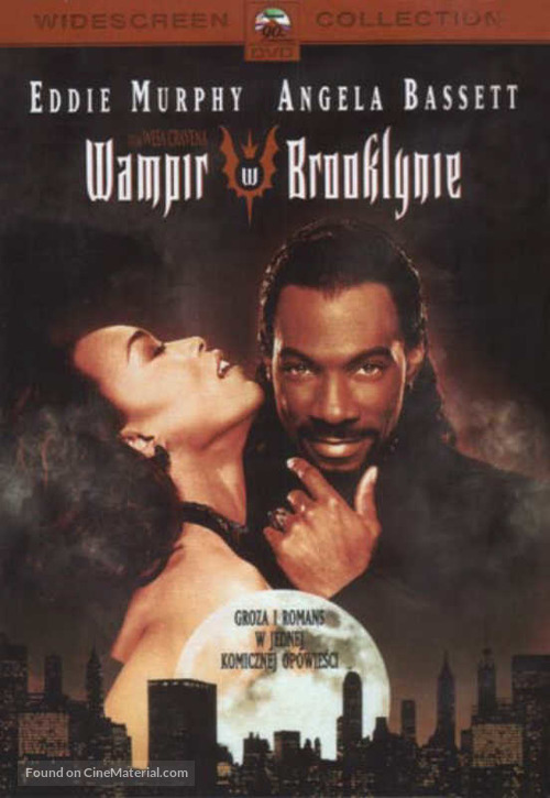 Vampire In Brooklyn - Polish DVD movie cover