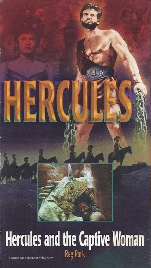 Ercole alla conquista di Atlantide - VHS movie cover
