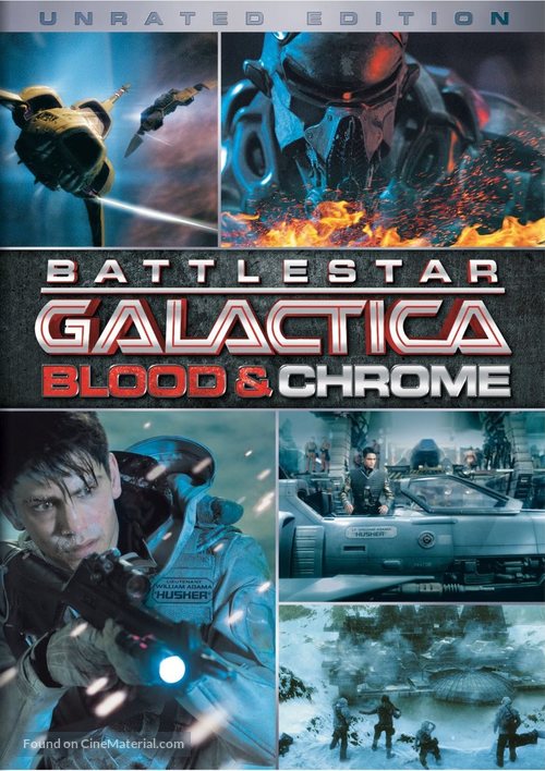 Battlestar Galactica: Blood &amp; Chrome - DVD movie cover