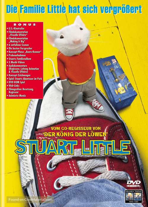 Stuart Little - Swiss DVD movie cover