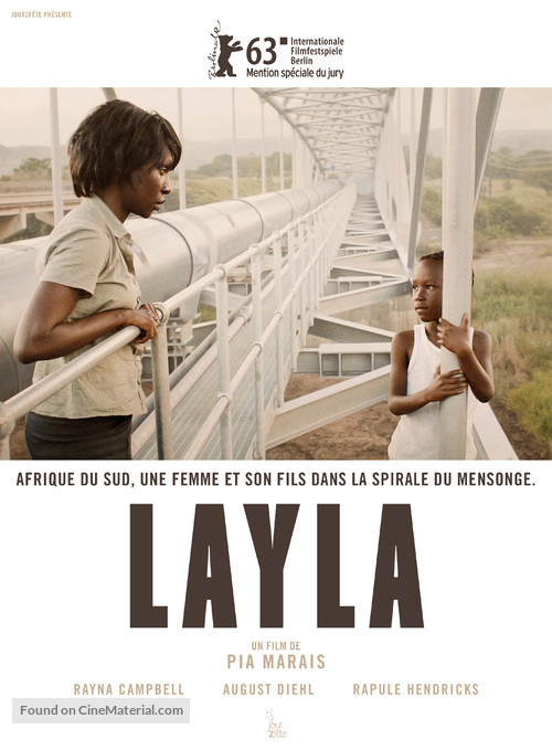Layla Fourie - French Movie Poster