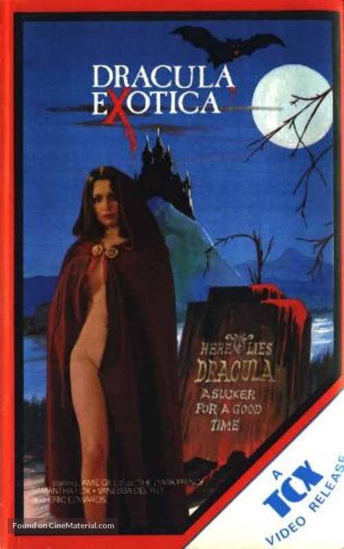 Dracula Exotica - VHS movie cover