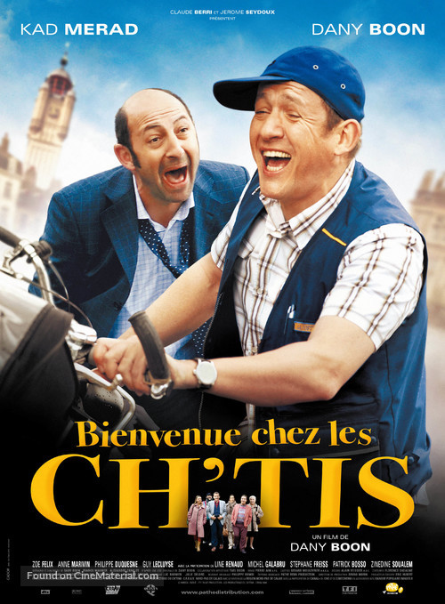 Bienvenue chez les Ch&#039;tis - French Movie Poster