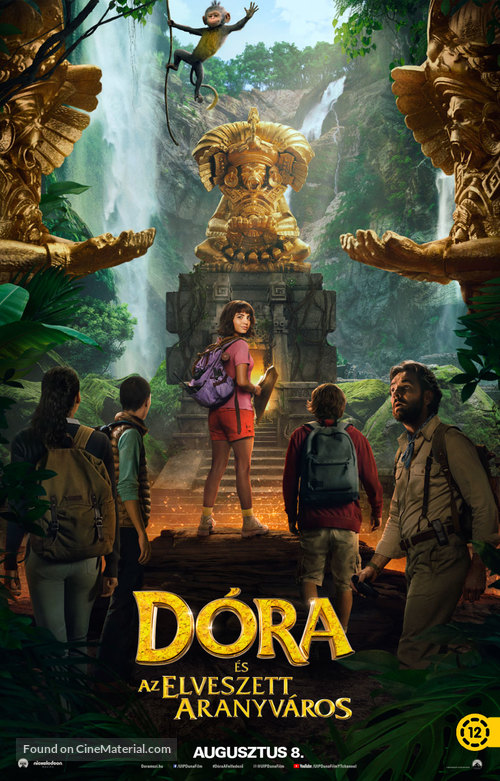 Dora and the Lost City of Gold - Hungarian Movie Poster