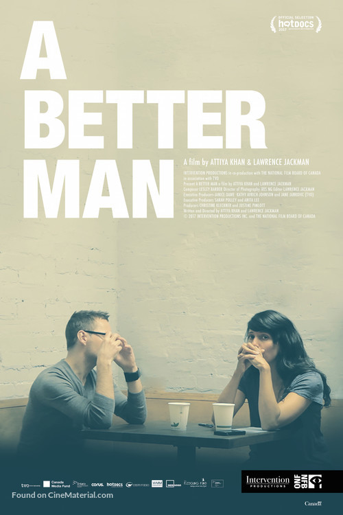 A Better Man - Canadian Movie Poster