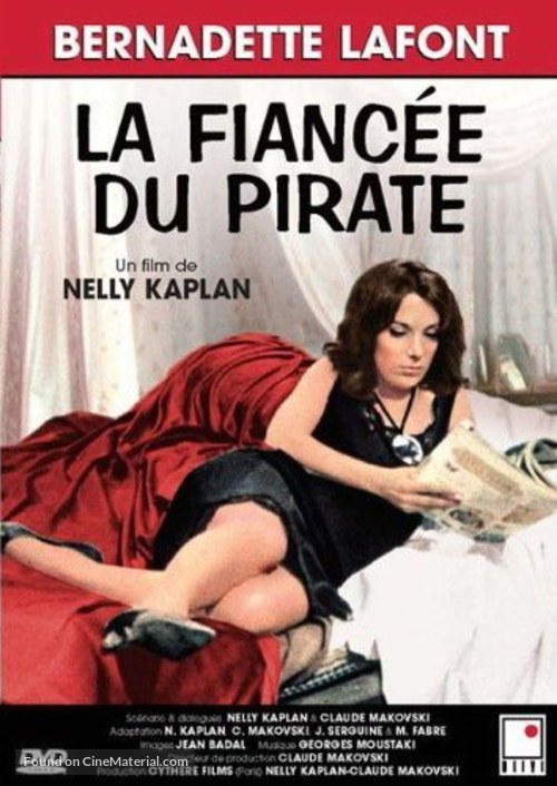 La fianc&eacute;e du pirate - French DVD movie cover