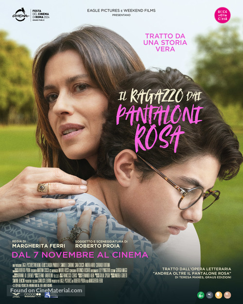 Il Ragazzo dai Pantaloni Rosa - Italian Movie Poster