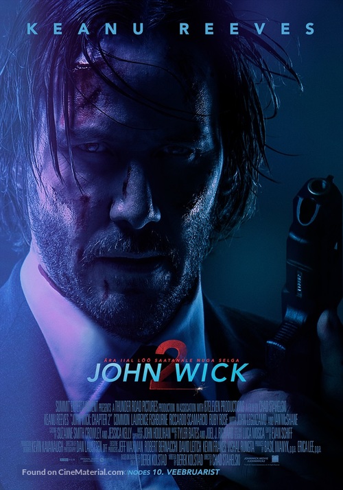 John Wick: Chapter Two - Estonian Movie Poster