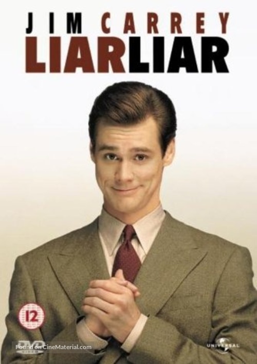 Liar Liar - British DVD movie cover
