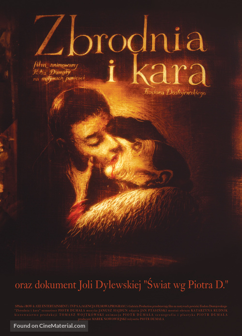 Zbrodnia i kara - Polish Movie Poster