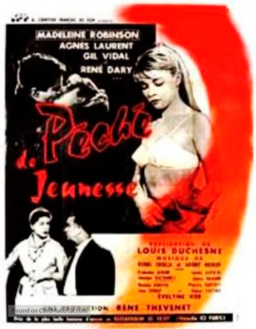 P&eacute;ch&eacute; de jeunesse - French Movie Poster