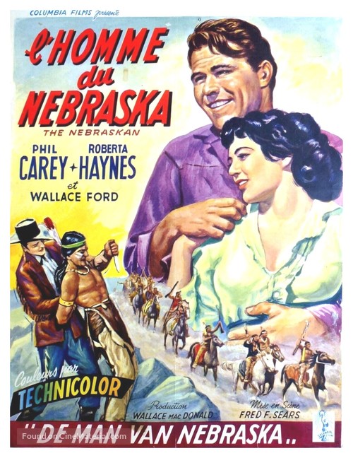 The Nebraskan - Belgian Movie Poster