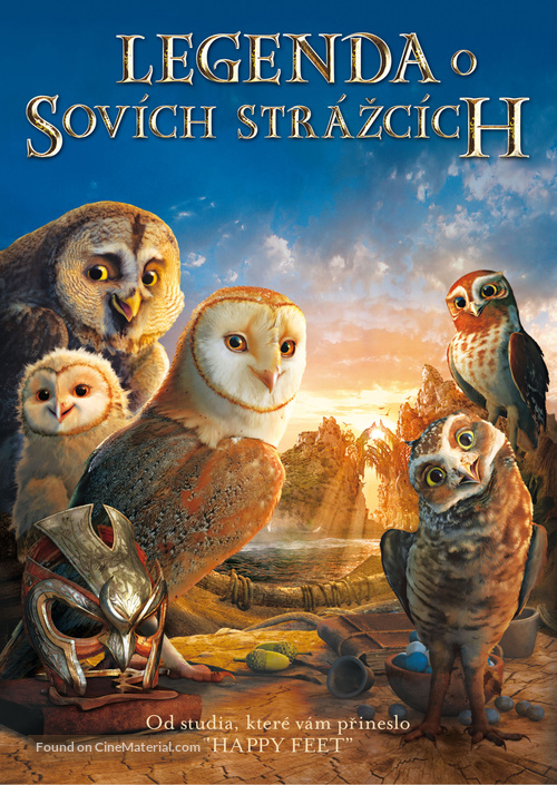 Legend of the Guardians: The Owls of Ga&#039;Hoole - Czech DVD movie cover