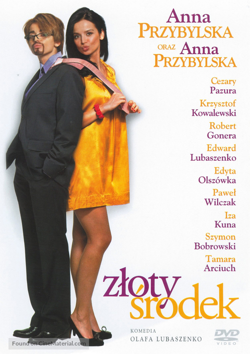 Zloty srodek - Polish DVD movie cover
