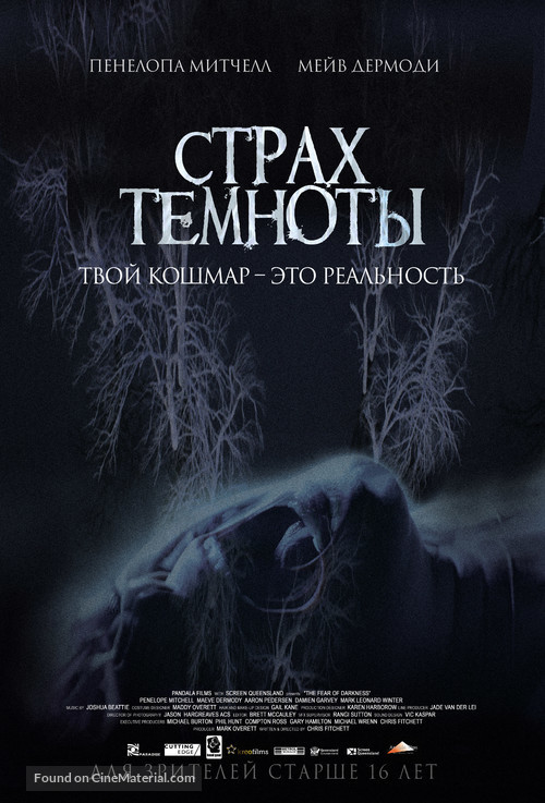 The Fear of Darkness - Russian Movie Poster