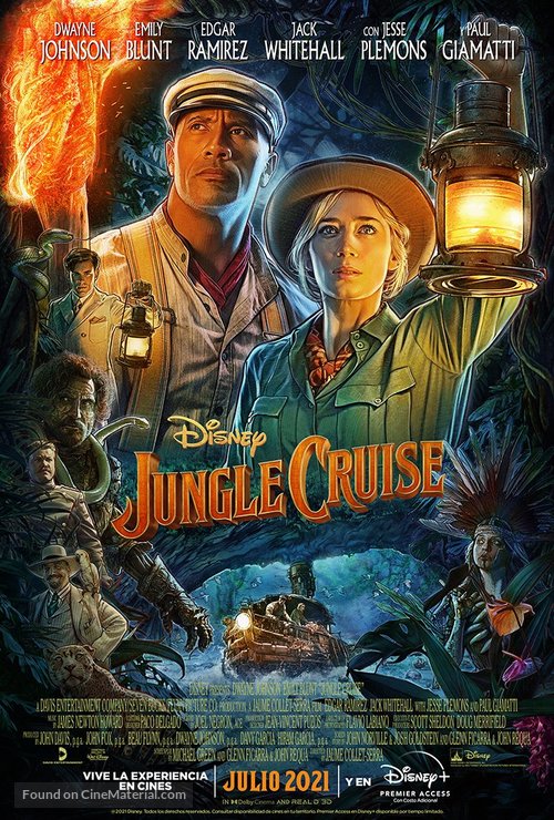 Jungle Cruise - Argentinian Movie Poster