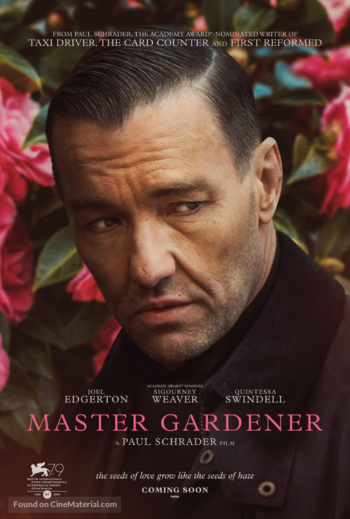 Master Gardener - International Movie Poster