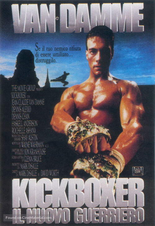 Kickboxer - Italian Movie Poster