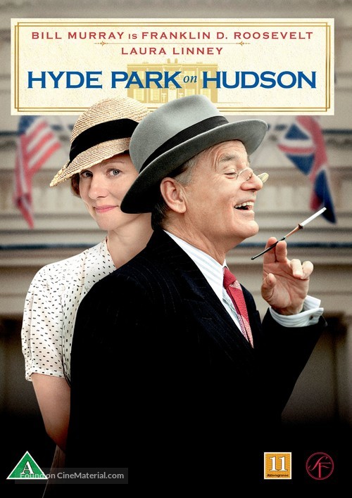 Hyde Park on Hudson - Danish DVD movie cover