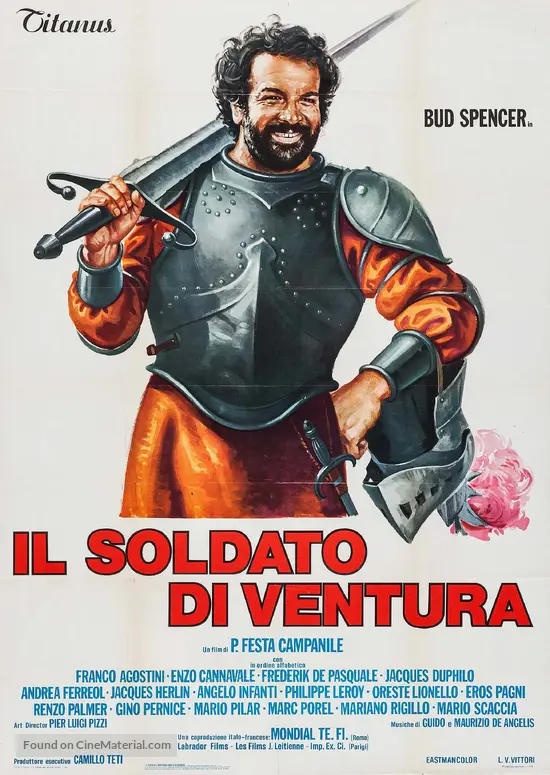 Il Soldato Di Ventura - Italian Movie Poster