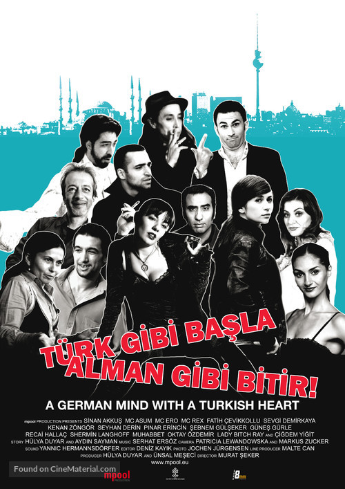 A Turkish Heart with a German Mind - Turkish Movie Poster