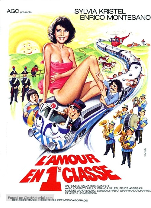 Un amore in prima classe - French Movie Poster