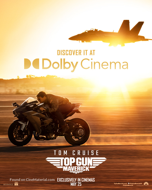 Top Gun: Maverick - British Movie Poster