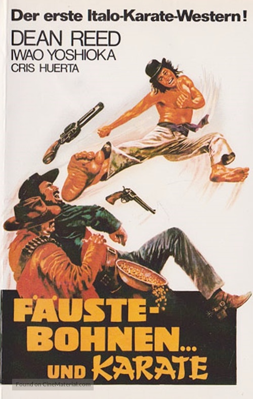 Storia di karat&egrave;, pugni e fagioli - German VHS movie cover