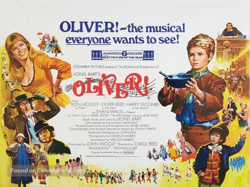 Oliver! - British Movie Poster