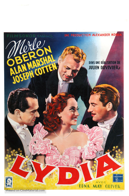 Lydia - Belgian Movie Poster