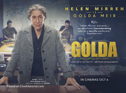 Golda - British Movie Poster