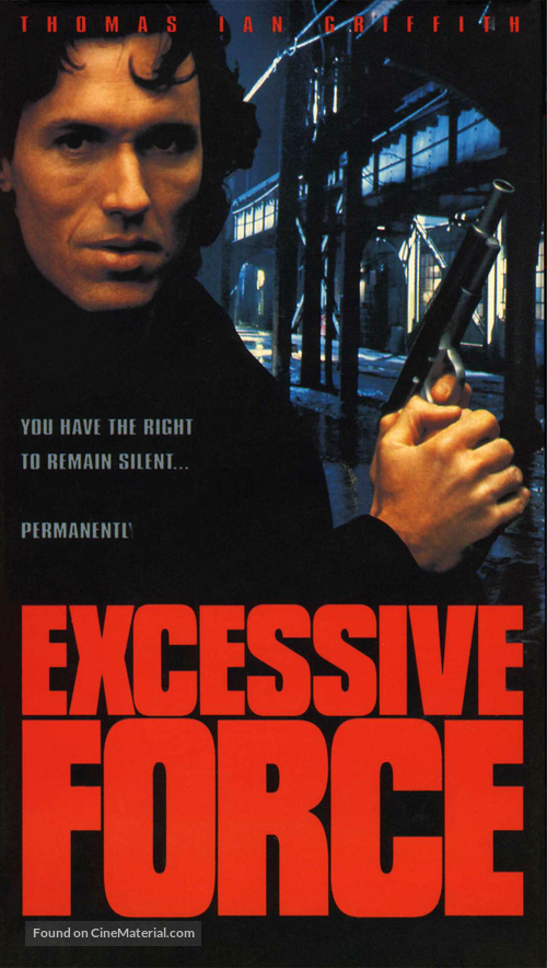 Excessive Force - VHS movie cover