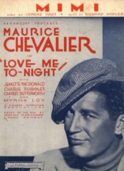 Love Me Tonight - Movie Poster