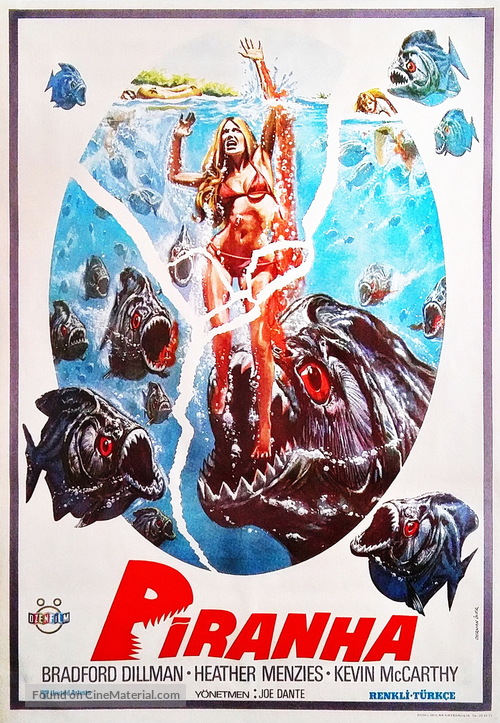 Piranha - Turkish Movie Poster