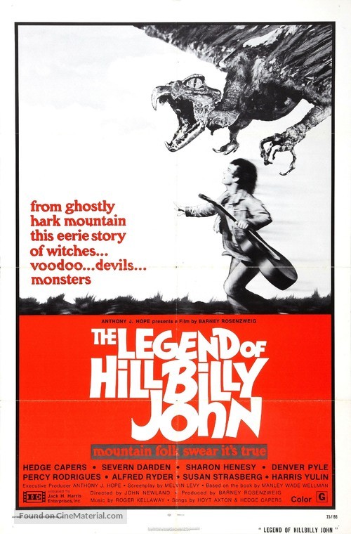 The Legend of Hillbilly John - Movie Poster