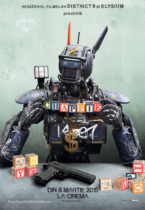 Chappie - Romanian Movie Poster