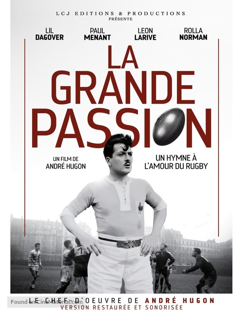 La grande passion - French DVD movie cover
