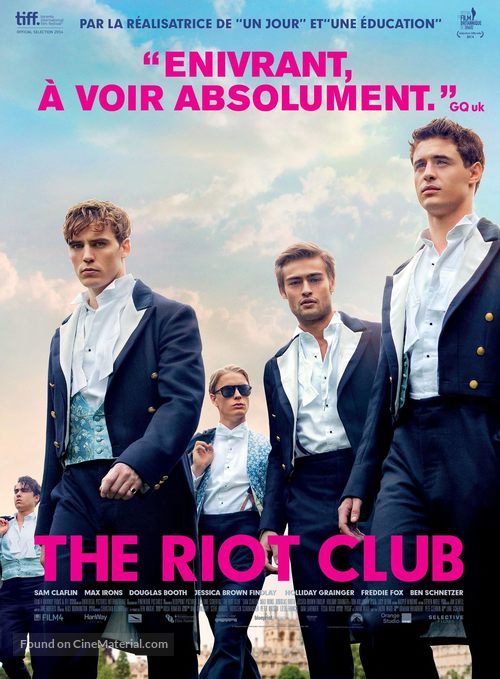 The Riot Club - French Movie Poster