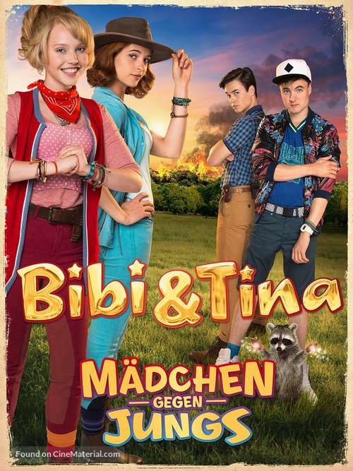 Bibi &amp; Tina: M&auml;dchen gegen Jungs - German Video on demand movie cover